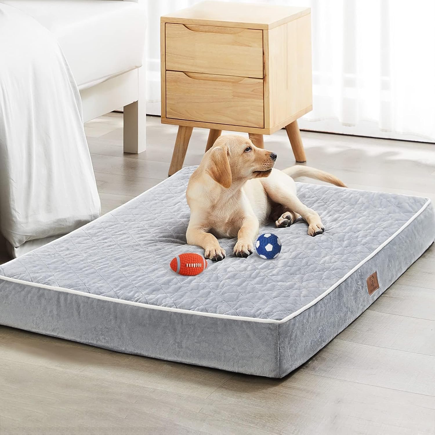 Thumbnail 6 de Quilmfoam Orthopedic XXL Dog Bed (Waterproof, Removable Cover) for Large Dogs