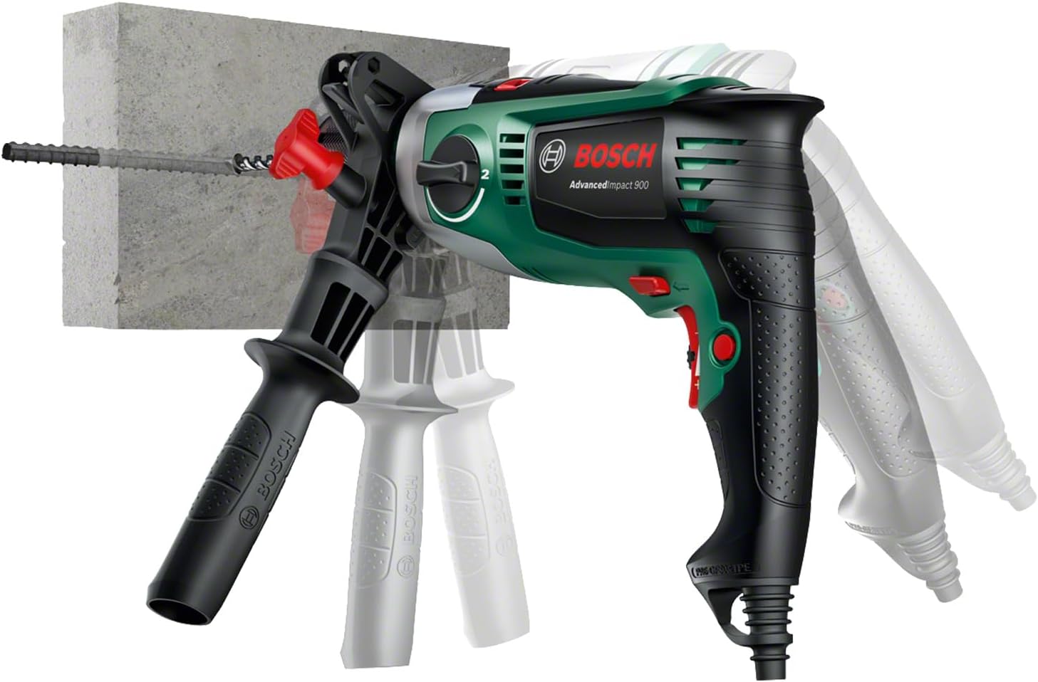 Thumbnail 2 de Bosch AdvancedImpact 900 perceuse à percussion 🔨