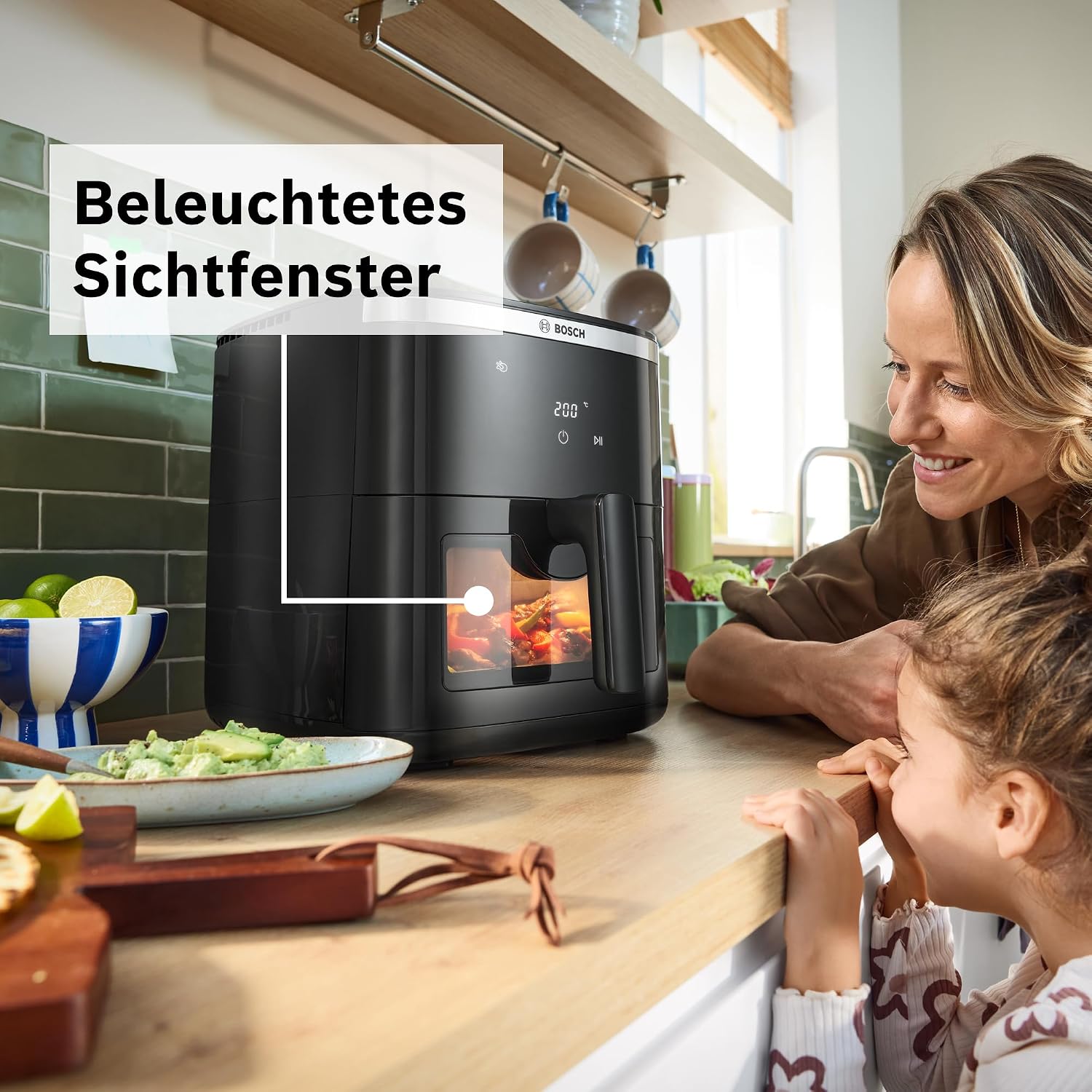 Thumbnail 5 de Bosch MAF671B0 Heißluftfritteuse 7,2 L 🍟