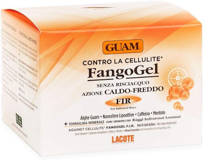 Detalle de Guam Fangogel F.I.R. Contro la cellulite senza risciacquo – nanosfere lipotattive, azione caldo-freddo (300 ml)