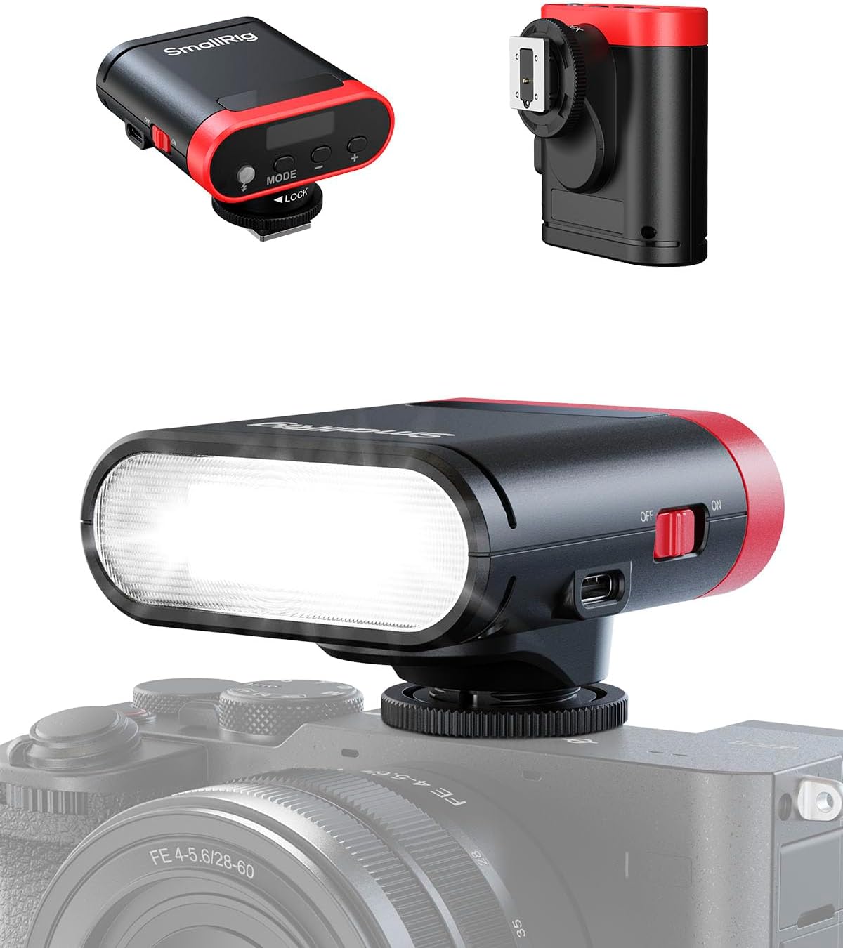 SmallRig RS20 Mini-Kamerablitz 200W