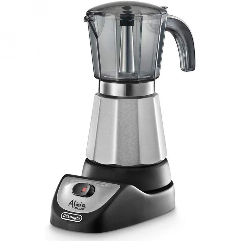 Detalle de De’Longhi Alicia EMKM 6 cafetera moka eléctrica para 3 o 6 tazas