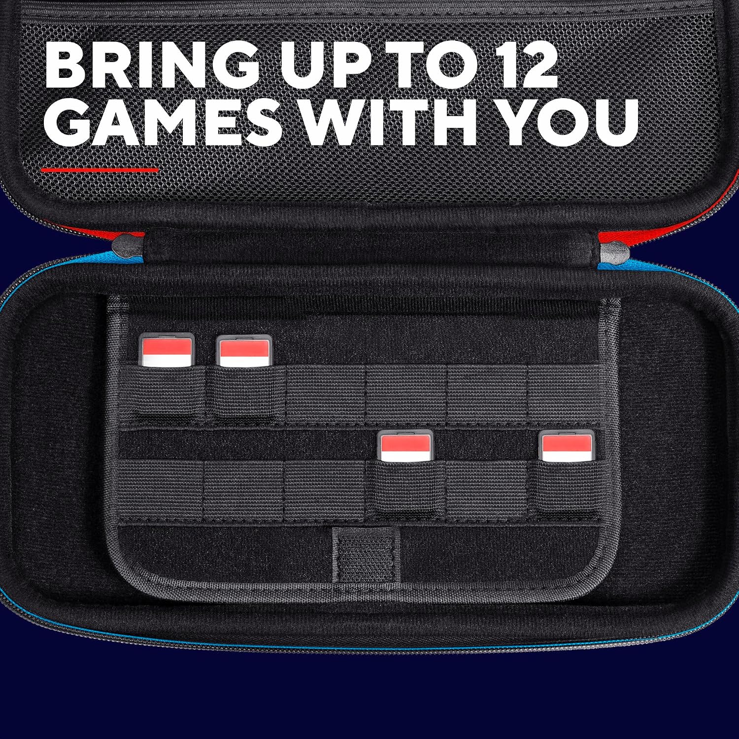 Detalle 2 de GXTrust Case for Nintendo Switch 2 12‑game storage
