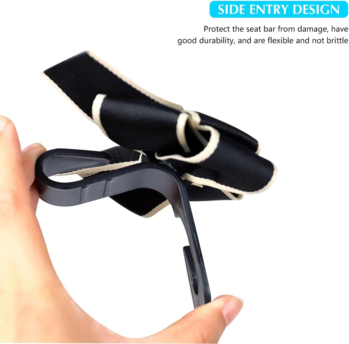 Thumbnail 2 de Mandark 2PCS Car Seat Headrest Hooks