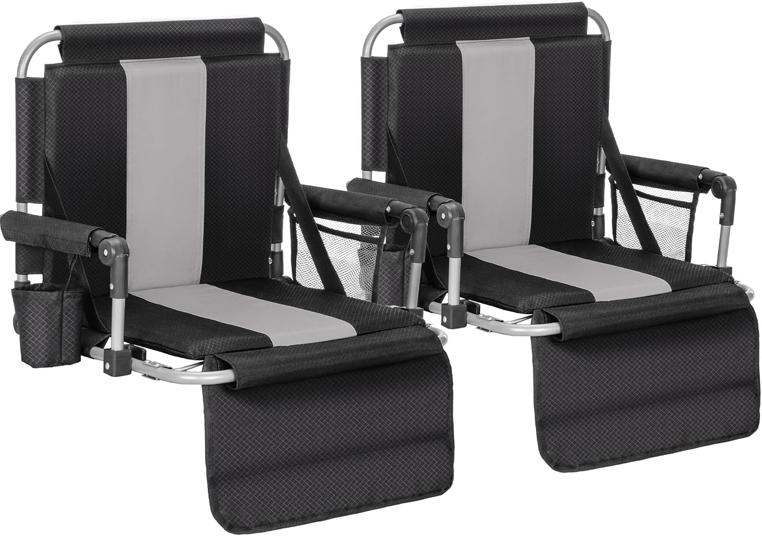 Detalle de ALPHA CAMP Stadium Seats with Armrests 2-Pack