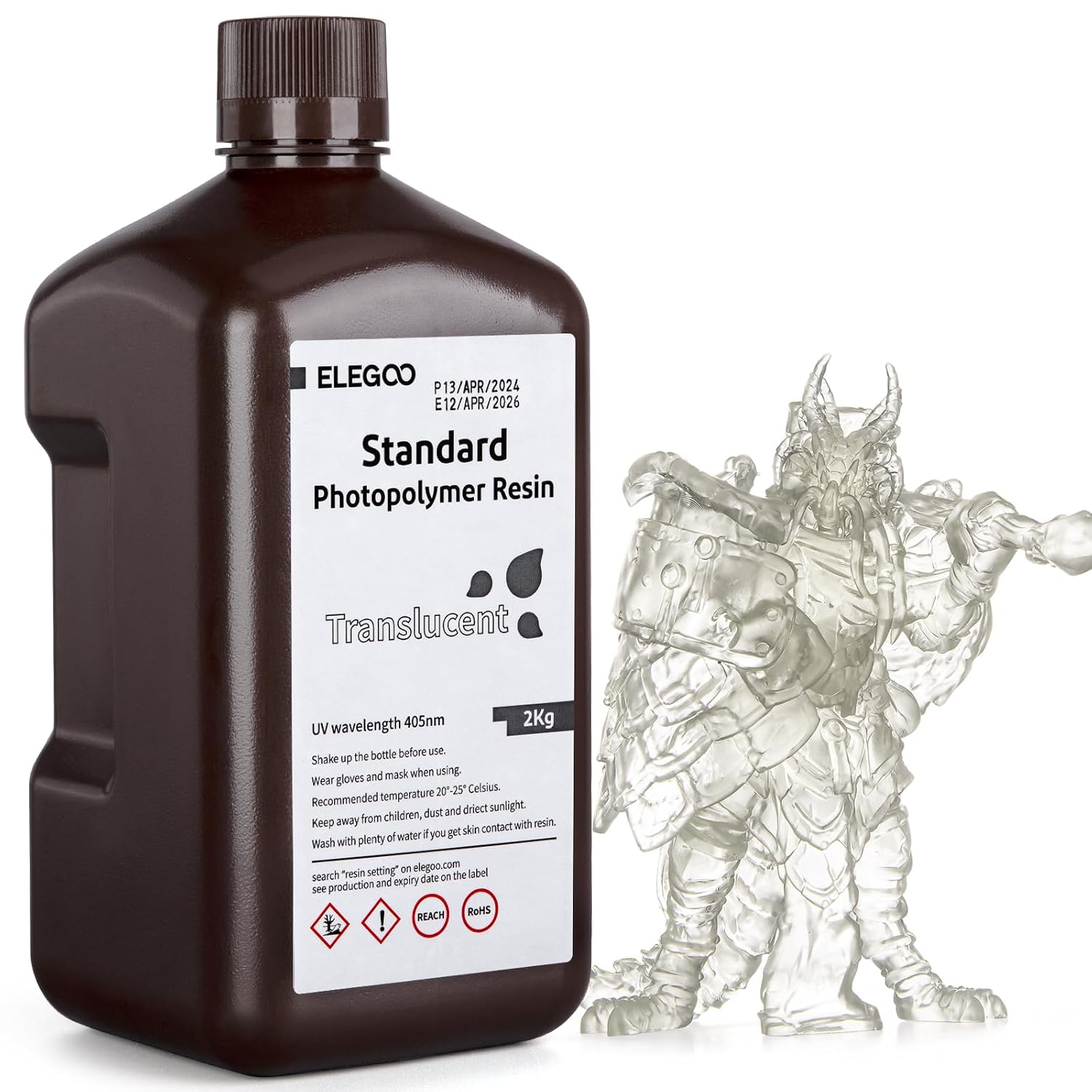 Thumbnail 6 de ELEGOO 8K 405nm Resin 1000g