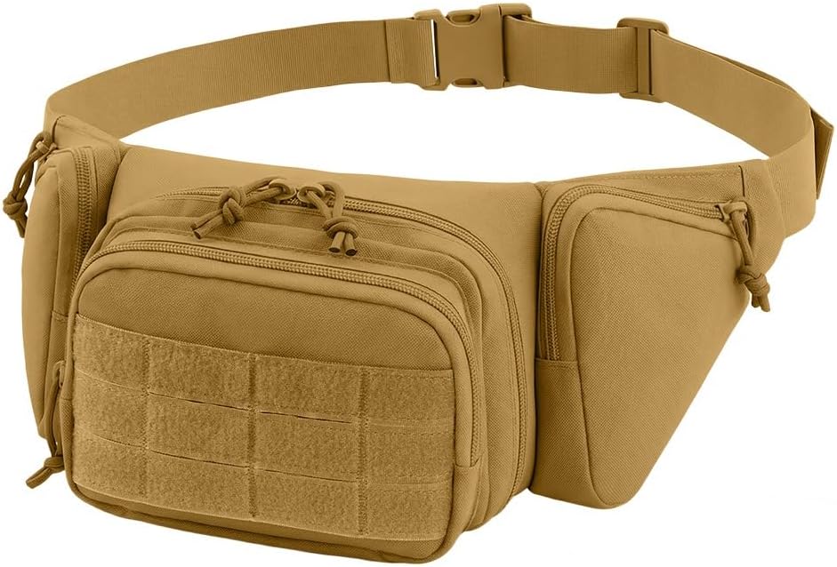 Detalle de Adiwo Marsupio tattico con 5 Tasche: versatilità e praticità per outdoor