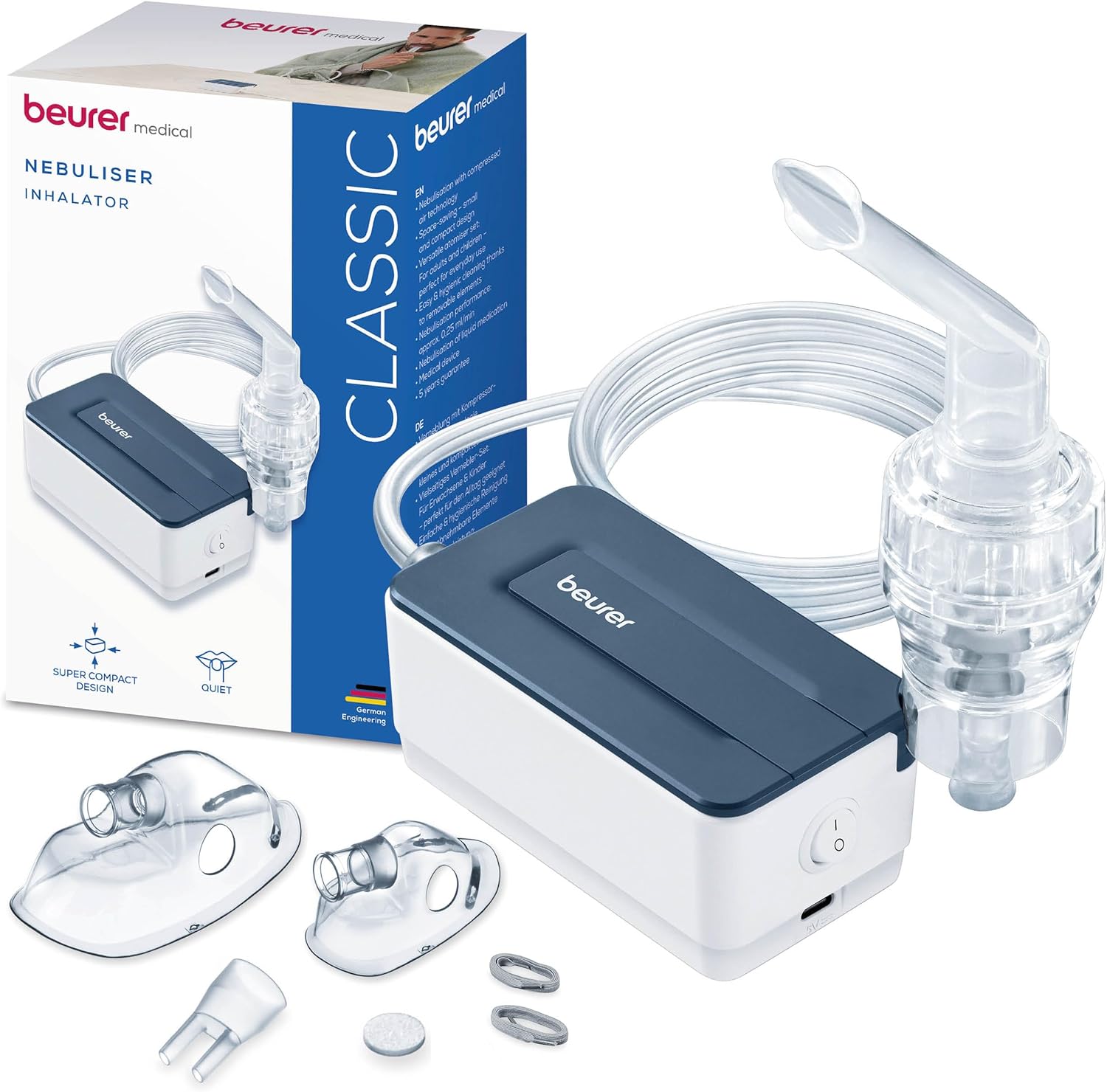 Beurer IH 15 inhalateur compact pour nébulisation