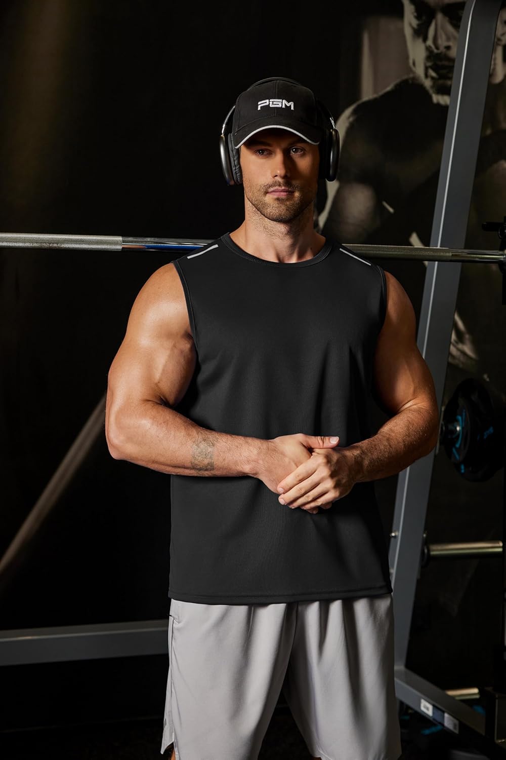 Thumbnail 5 de COOFANDY Men’s Sleeveless Quick-Dry Workout Tank Top (Moisture-Wicking, Reflective Detail)