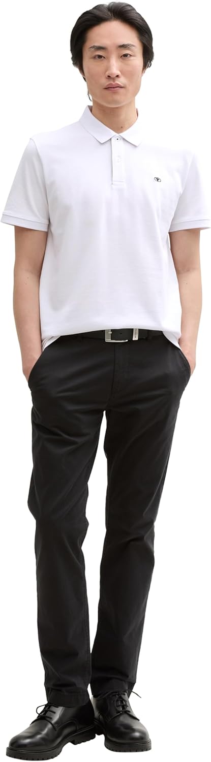 Thumbnail 1 de Tom Tailor Herren Doppelpack Poloshirt Basic mit Logo-Print – Regular Fit im Baumwoll-Piqué