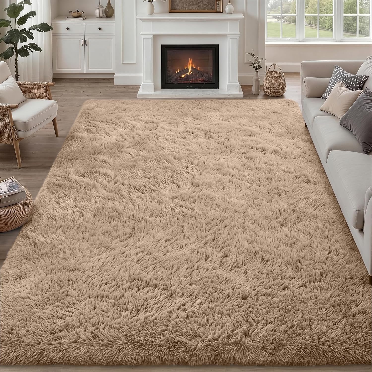 Detalle de 8x10 Ultra Soft Shag Rug for Living Room & Bedroom
