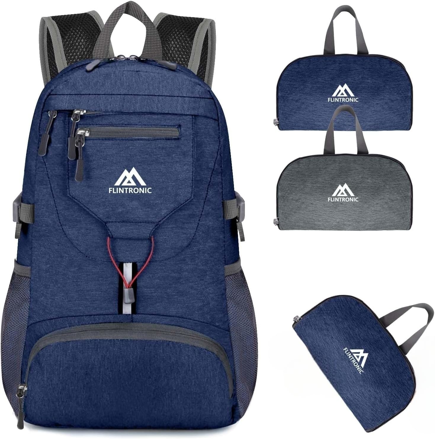 Detalle de flintronic Sac à Dos Pliable Ultraléger 20L — Léger, Imperméable et Polyvalent pour Outdoor