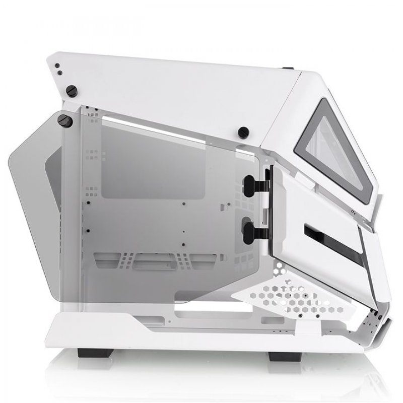 Detalle de Thermaltake AH T200 Cristal Templado USB 3.0 Blanca: ficha práctica para decidir si merece la pena