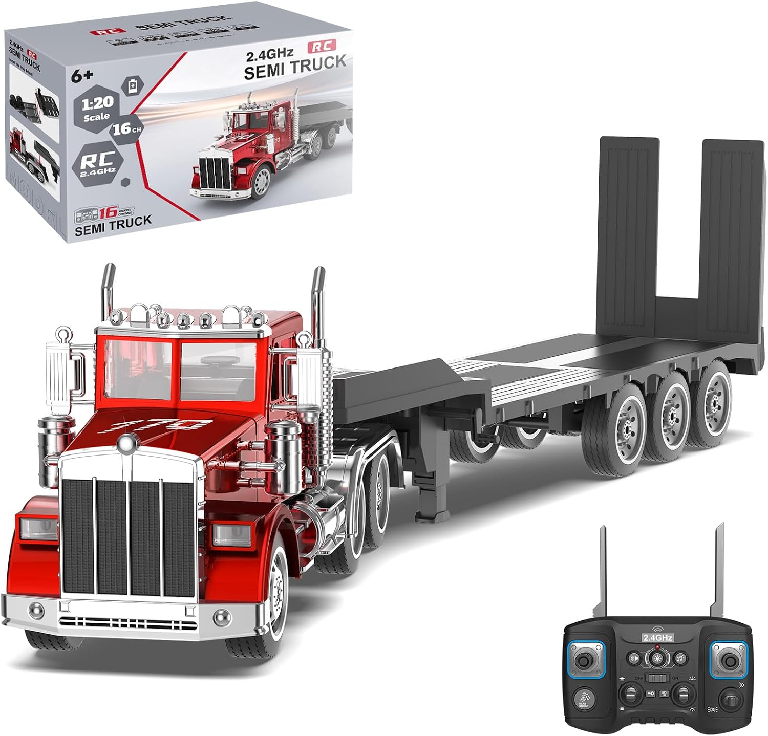 Detalle de KIDMARKT RC Semi-Trailer Truck 39.6-Inch