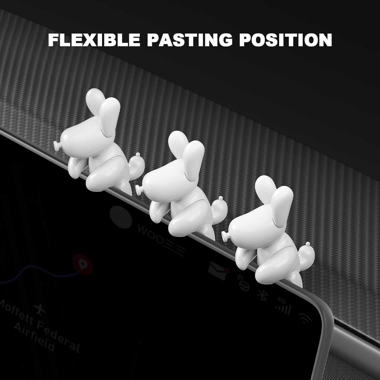 Thumbnail 5 de KUNIST Model Y Dog Mode Mini Screen Ornament