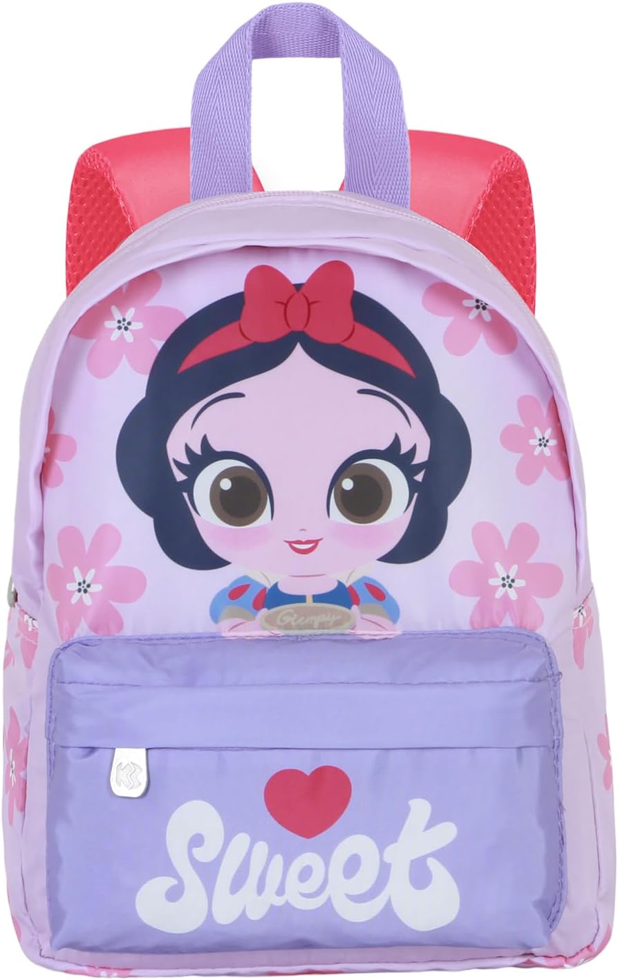 Detalle 2 de Zainetto prescolare Disney Joy leggero con tasca frontale e schienale imbottito traspirante
