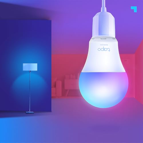 Detalle de Tapo L530E: Bombilla Inteligente WiFi RGB E27, 800 lm, 8.3 W