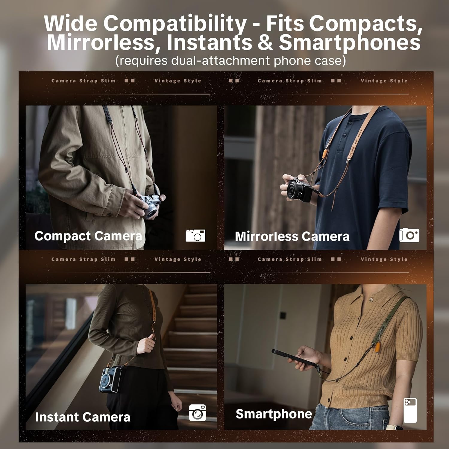 Thumbnail 4 de PGYTECH Cinturino Slim pelle 820 mm