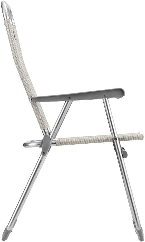 Detalle 1 de Lafuma Mobilier Victoria LFM1961 – składane krzesło ogrodowe z Batyline, do 100 kg