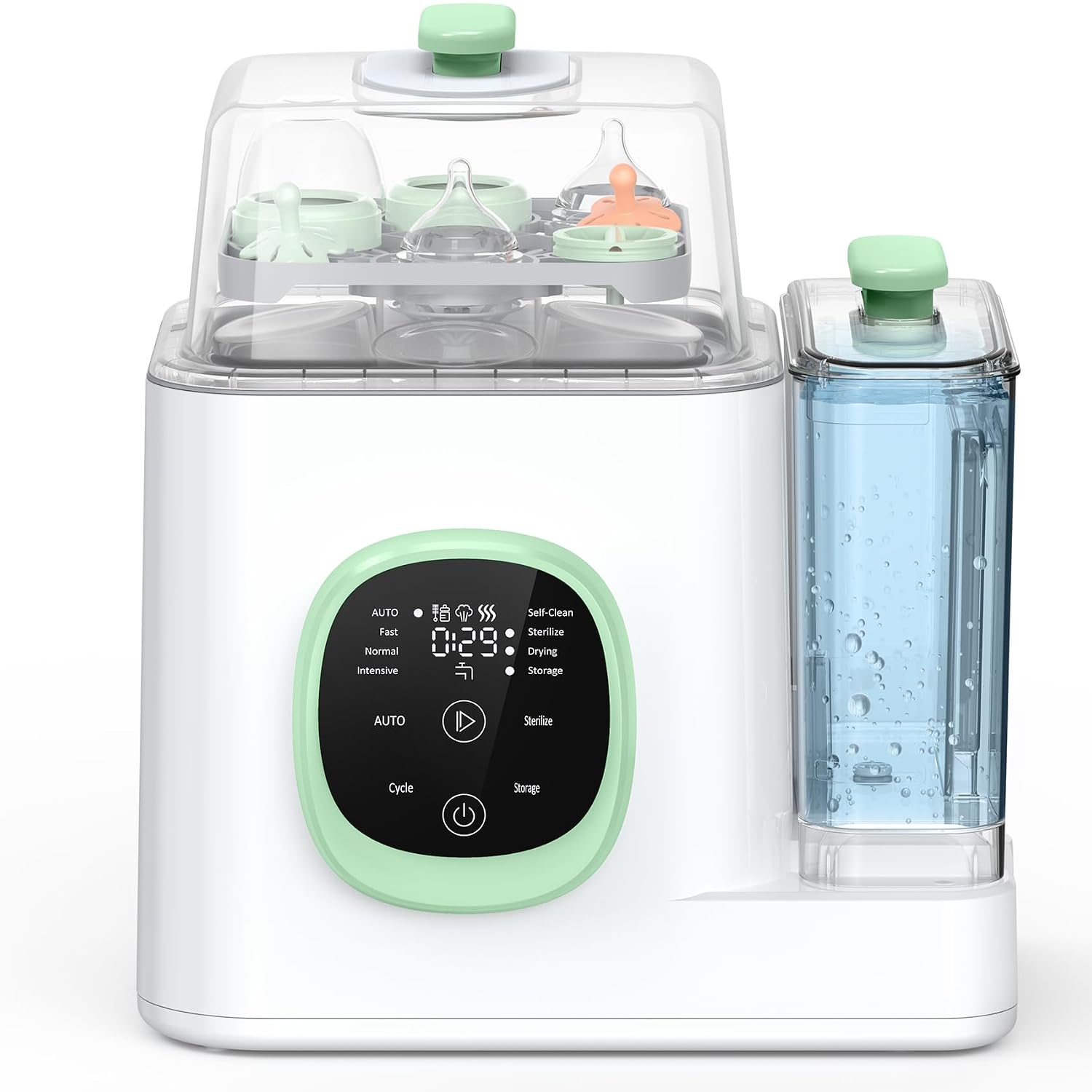 Detalle de XAPROO Baby Bottle Washer, Sterilizer & Dryer with 13 Modes and Rapid Wash