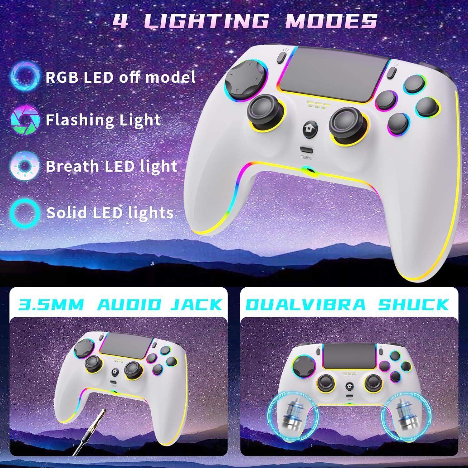 Detalle de SZDILONG RGB Wireless Controller 7 Colors