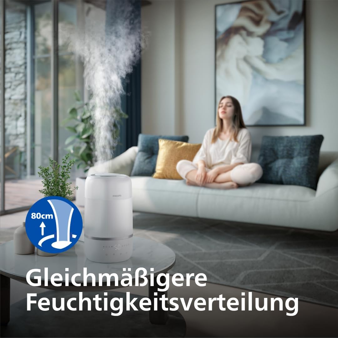 Thumbnail 4 de Philips HU1509/00 Luftbefeuchter für Räume bis 38 m² 💧