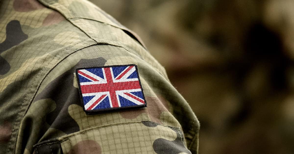 Thumbnail 3 de AXEN British Union Jack Patch (2 Pack) with Hook & Loop Backing