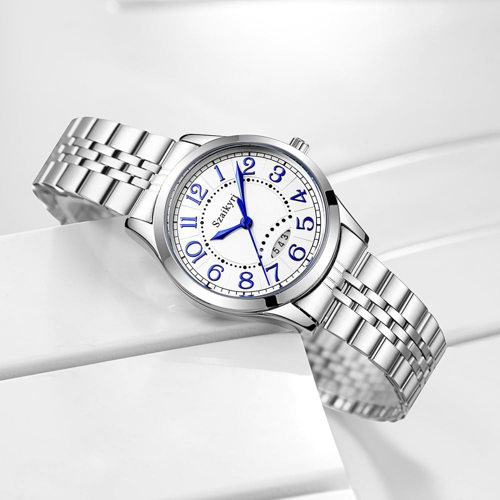 Detalle de Szaikyri Montre Classique pour Femmes — Lisibilité optimale et mouvement japonais fiable