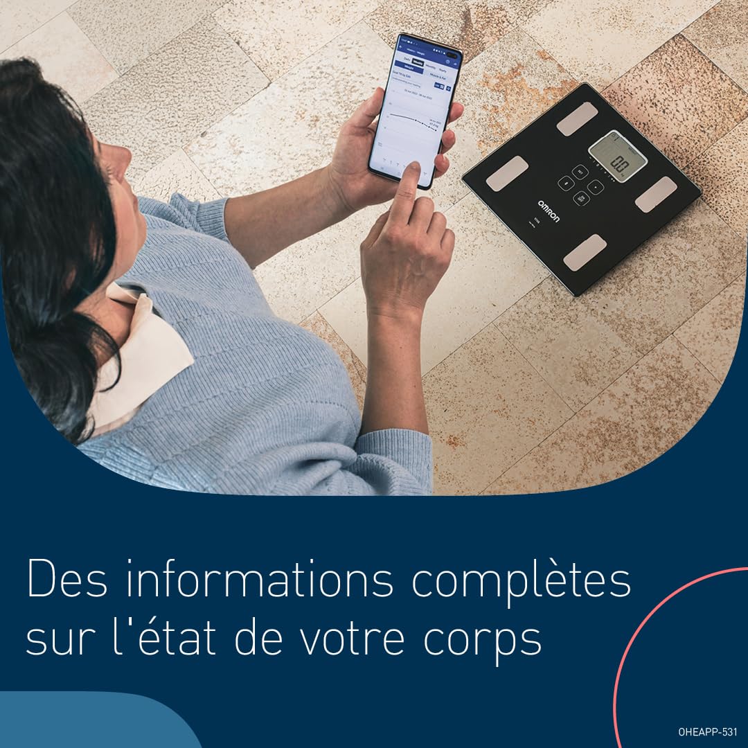 Detalle 2 de OMRON VIVA Balance connectée 4 utilisateurs