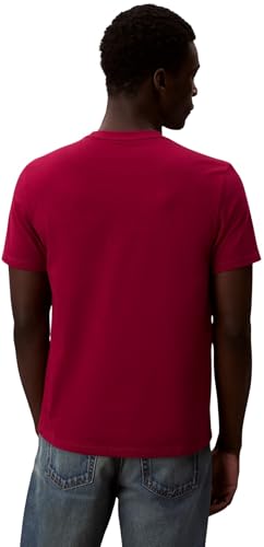 Thumbnail 1 de Calvin Klein Camiseta de Manga Corta Hombre Classic Monogram Tee (Rojo Beet Red, XXL)