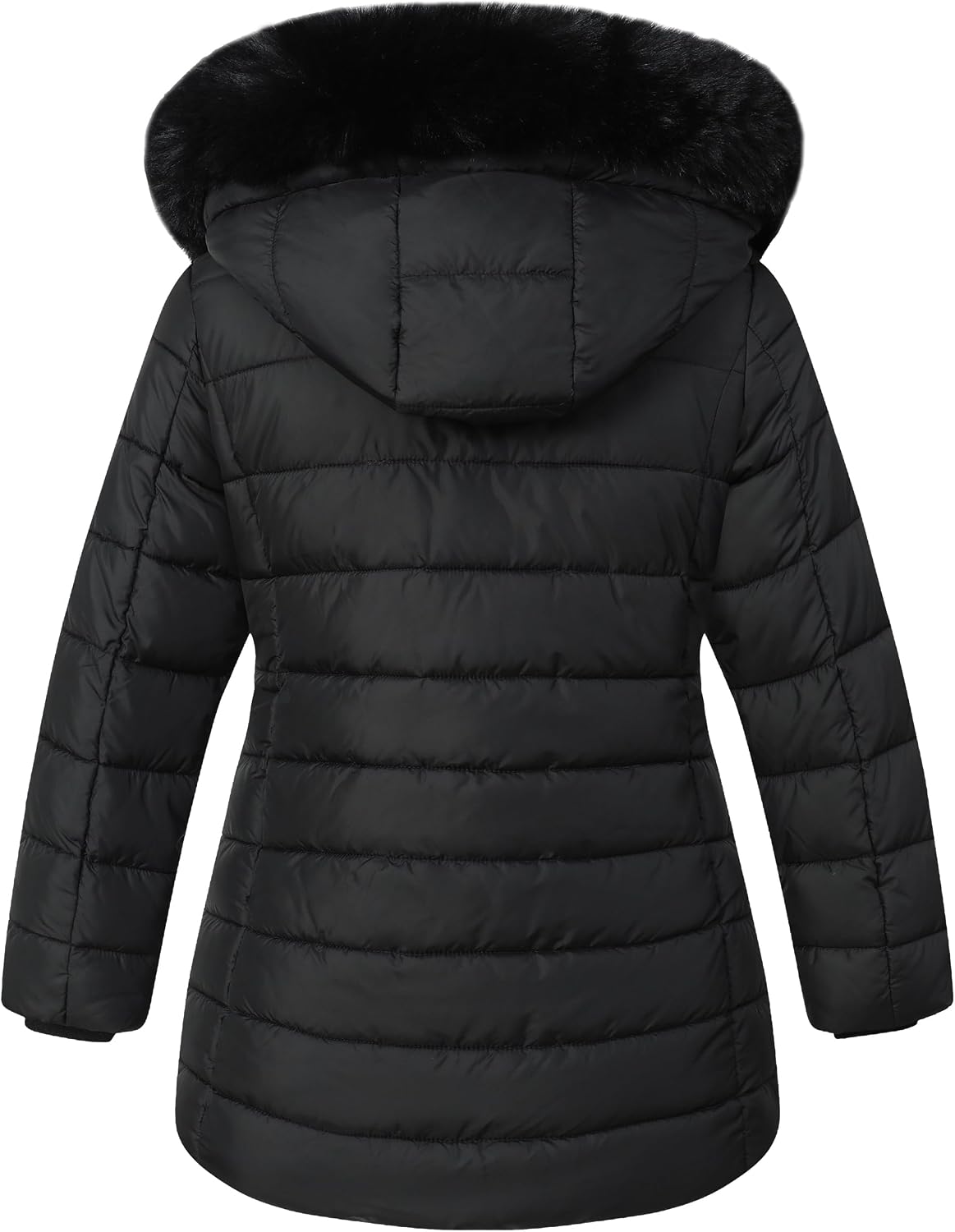 Detalle de MAJSEBI Girl's Winter Waterproof Long Coat