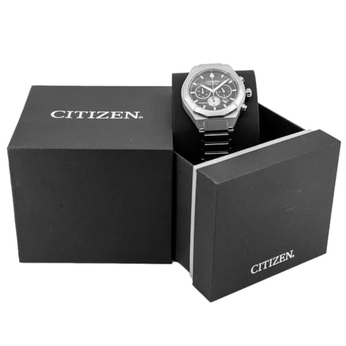 Thumbnail 7 de Citizen Orologio da uomo Zenshin Senkei: cronografo solare in titanio con stile sobrio e affidabile