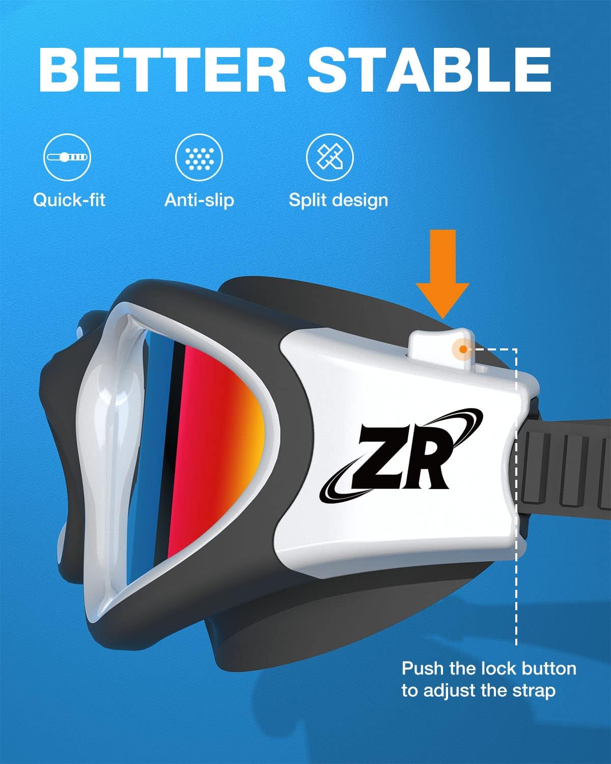 Detalle 2 de ZIONOR Swim Goggles G1