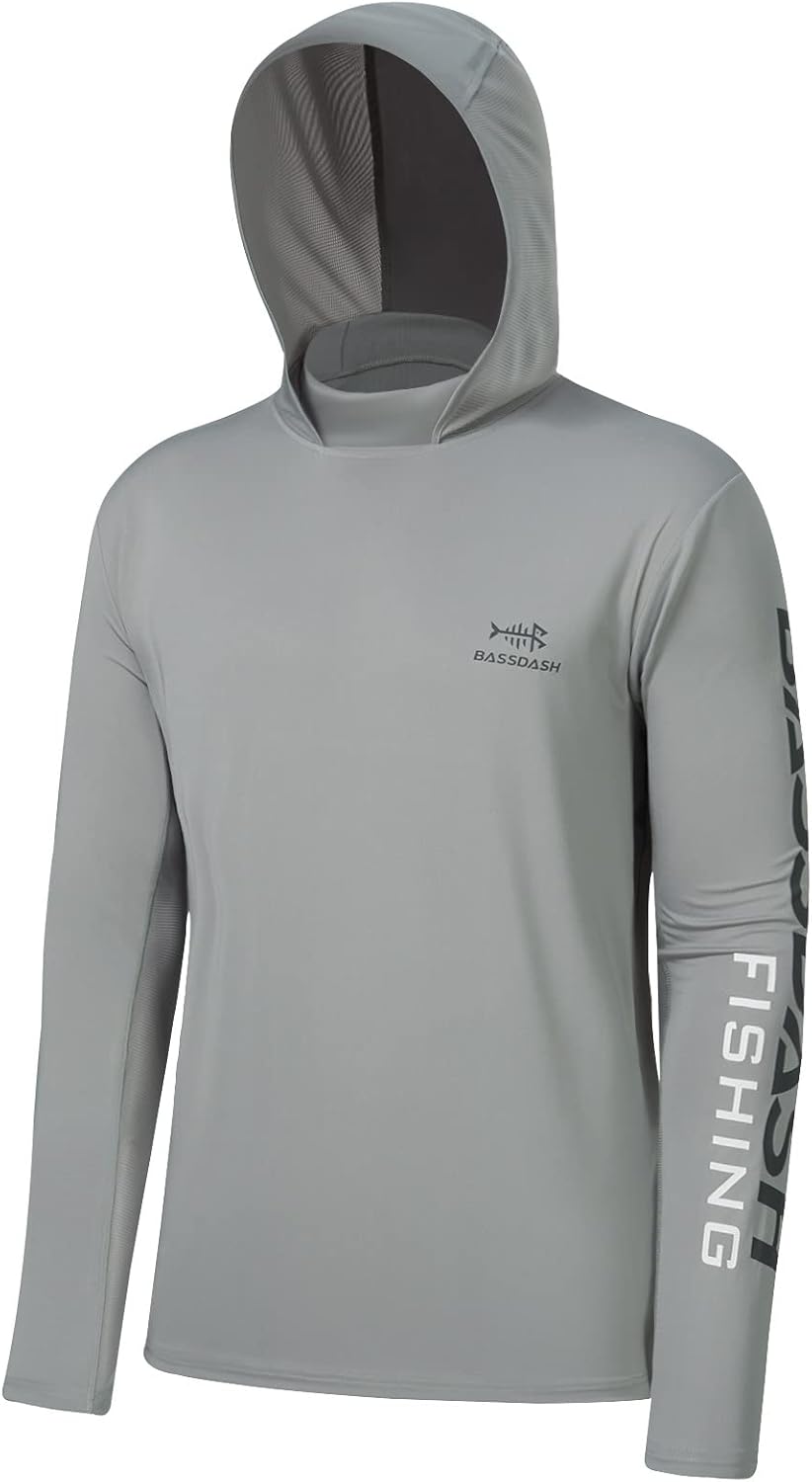Detalle 2 de Bassdash UPF50+ UV Hoodie für Angeln