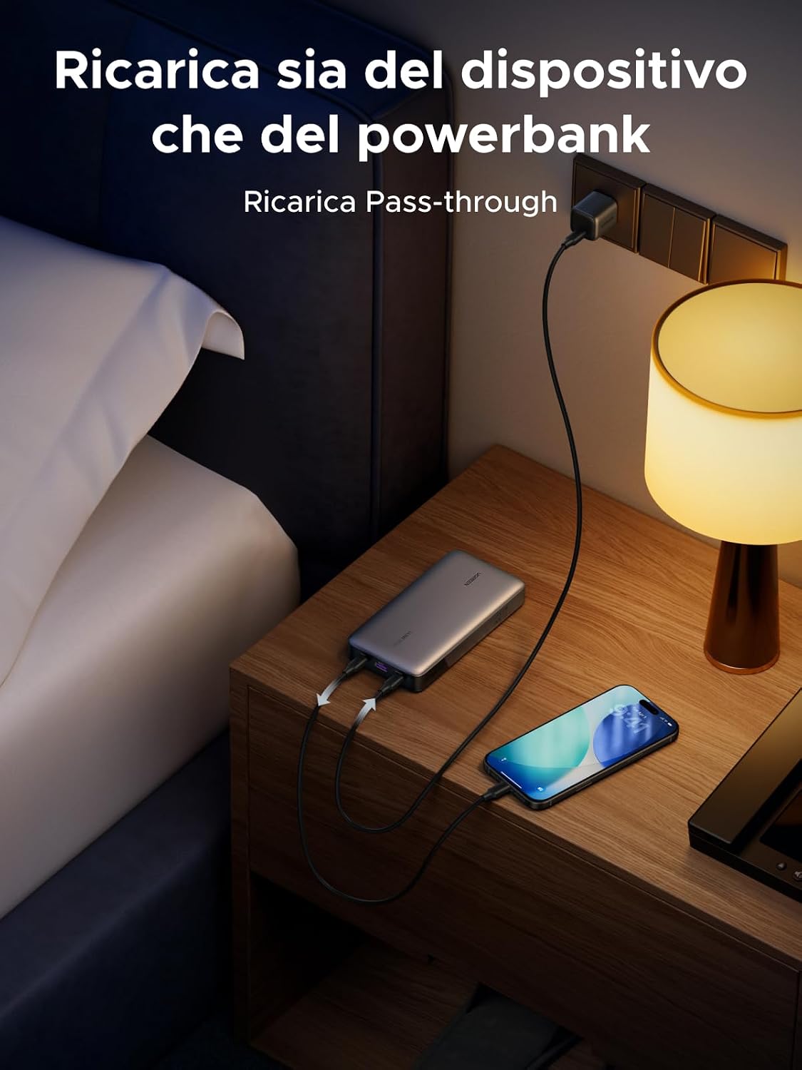 Thumbnail 5 de UGREEN Nexode 145W Power Bank da 25000mAh: ricarica rapida USB-C PD 140W e 3 porte per viaggi