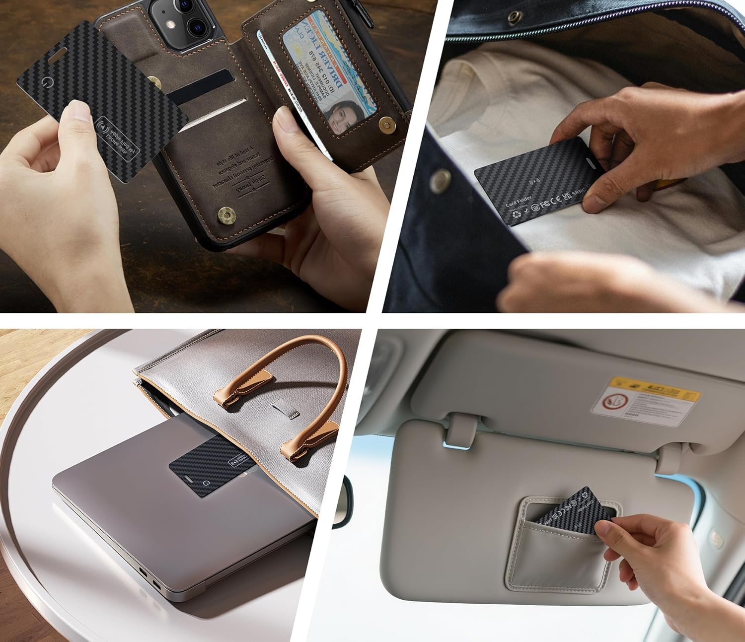 Thumbnail 6 de DEEBYCOO Wallet Tracker Card – Localisateur Find My ultra-fin et étanche IP68