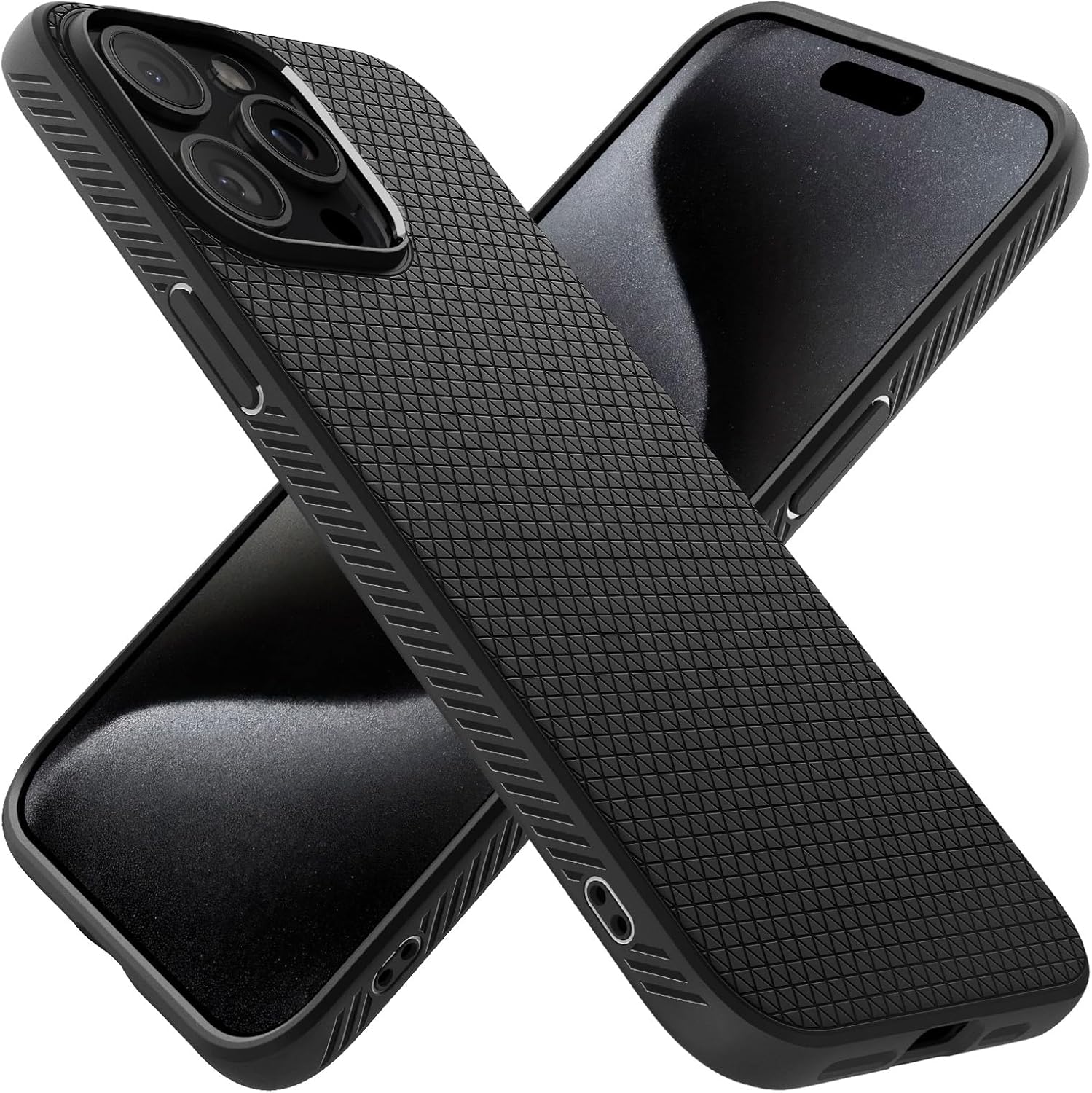 Detalle de Spigen Liquid Air iPhone 15 Pro Max Case