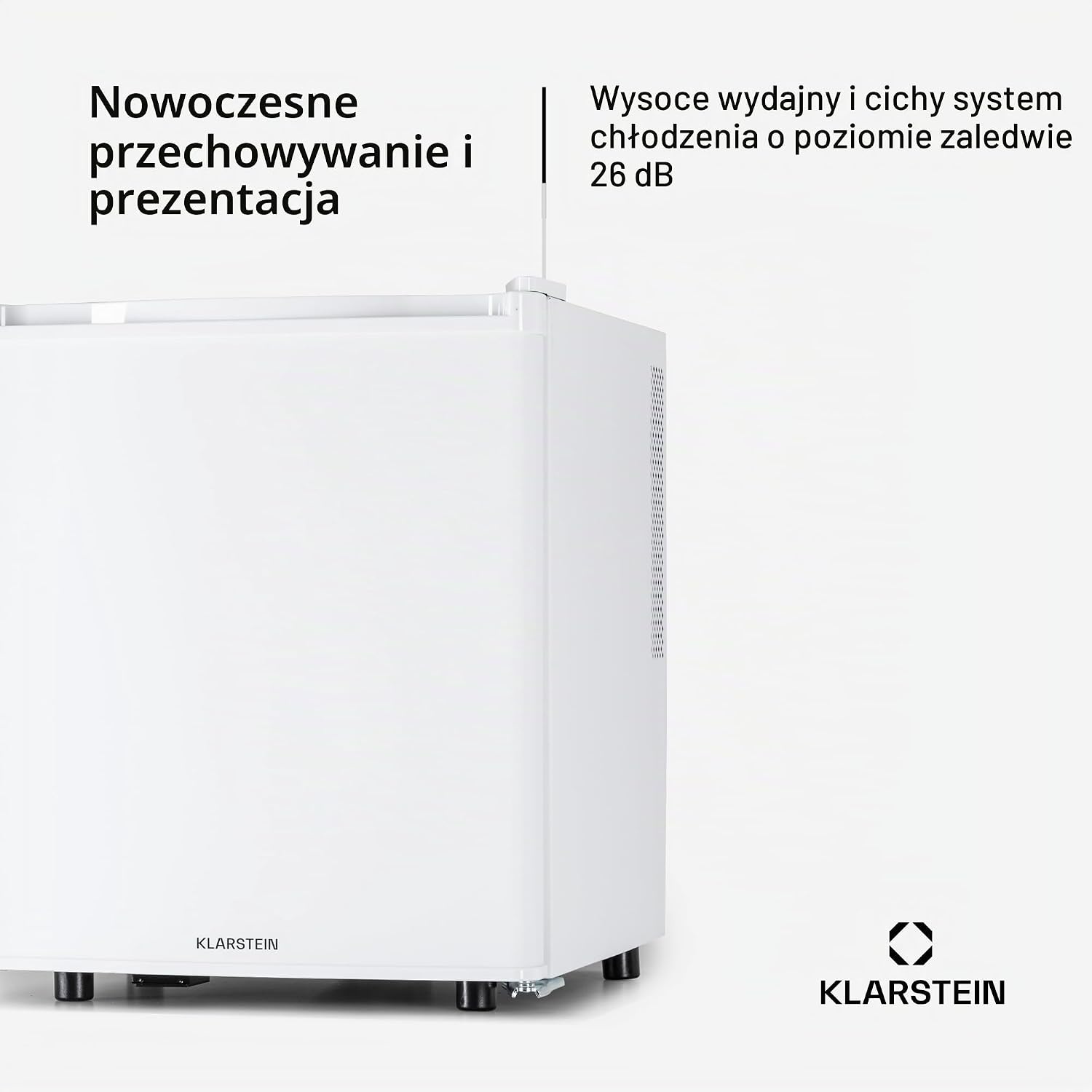 Thumbnail 1 de Klarstein Happy Hour 10035239 – minilodówka 45 l z regulowanymi półkami