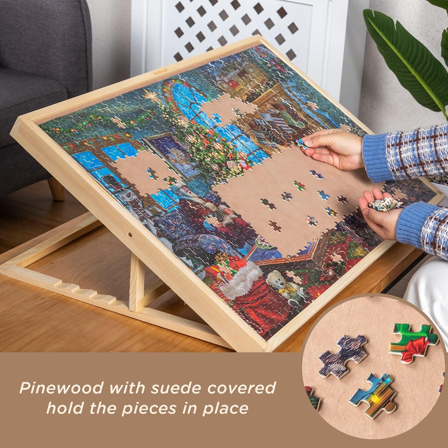 Thumbnail 4 de Lavievert Jigsaw Puzzle Board 1000‑piece