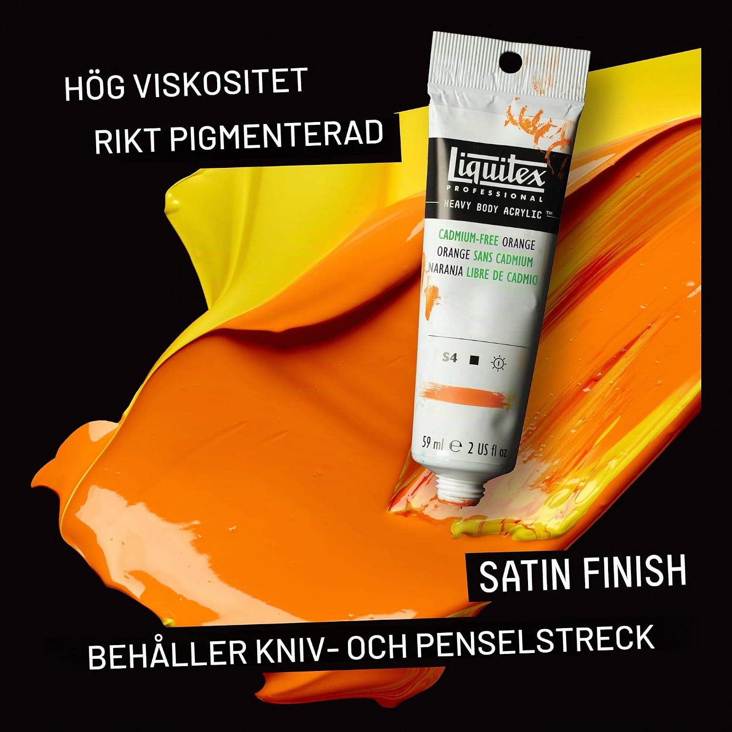 Thumbnail 6 de Liquitex 1045320 Professional Heavy Body-akrylfärg, 59 ml, preussiskt blå imitation
