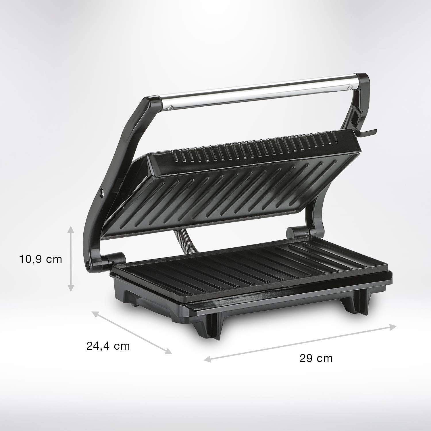 Thumbnail 2 de Plancha Grill Tristar Gr2846 Acero 225x140MM