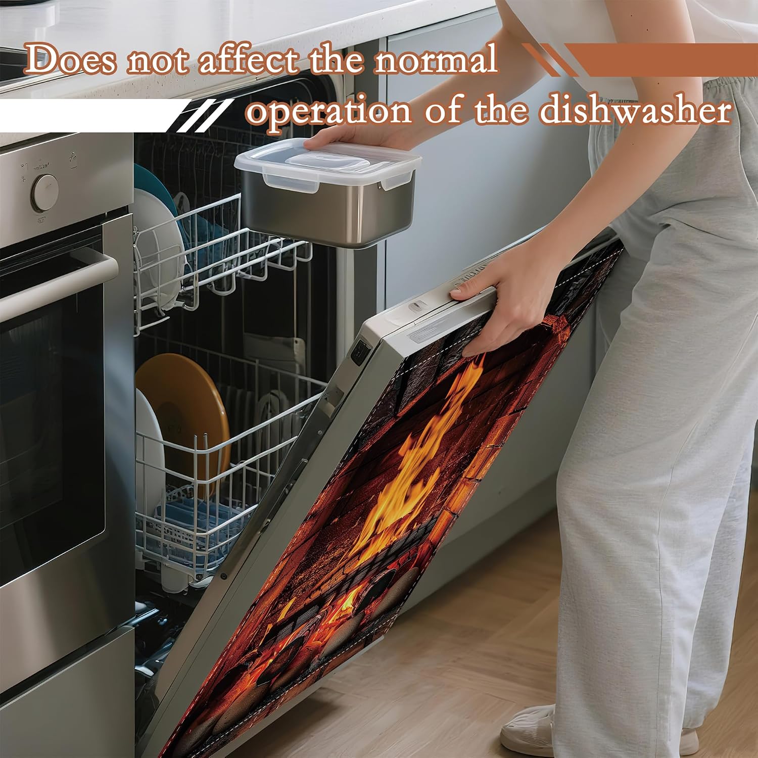 Detalle 2 de Magnetic Dishwasher Cover 23 x 26 Inch