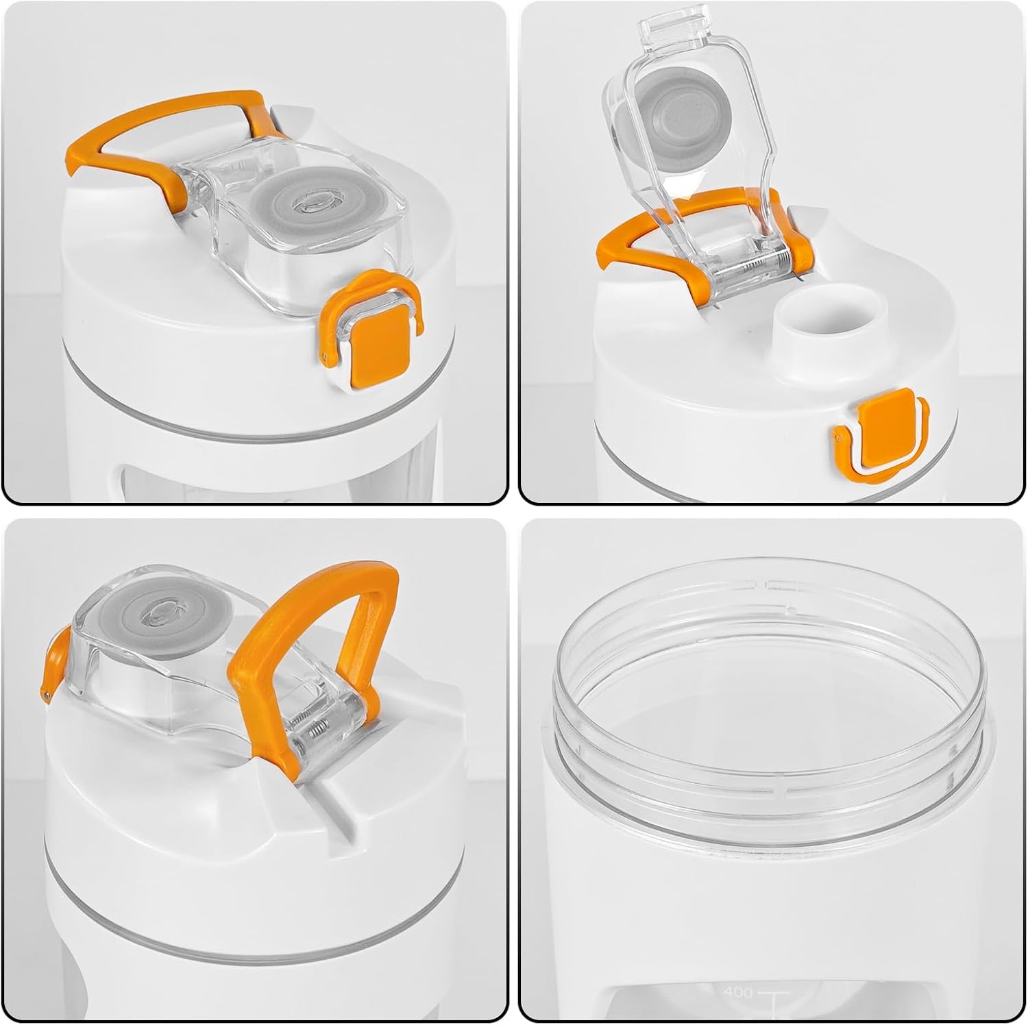 Detalle 2 de mountop Protein Shaker Bottle 400ml