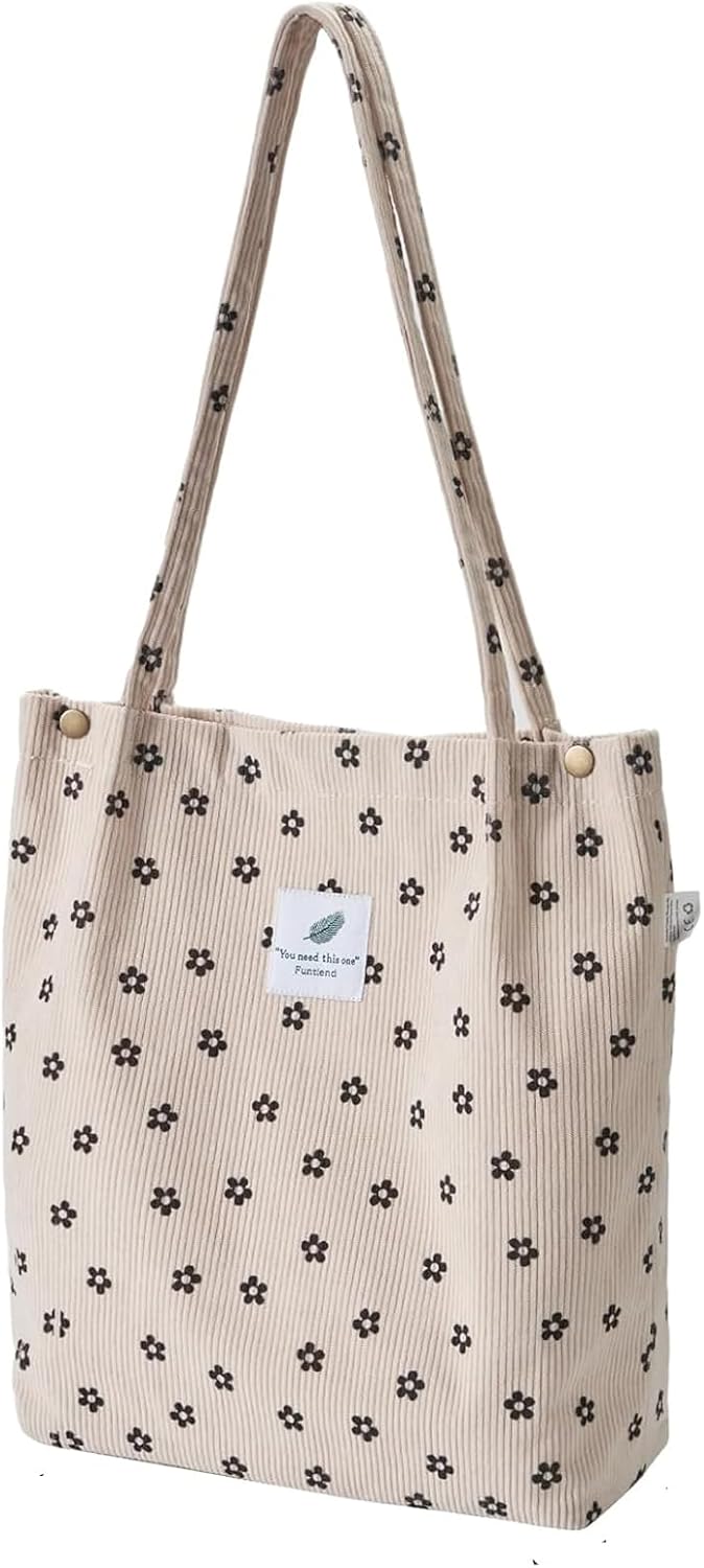 Imagen de Funtlend Cordtasche Damen Groß en OfertitasTOP