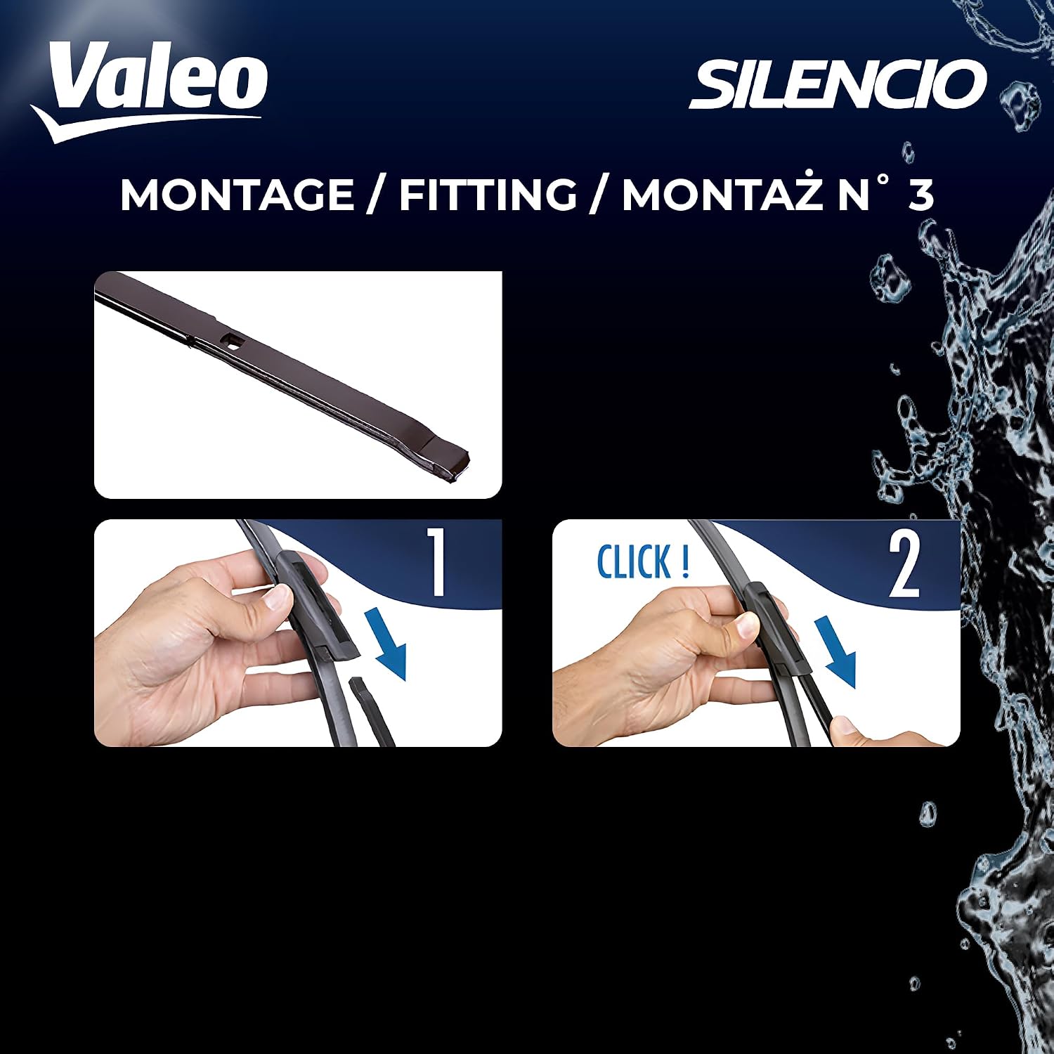 Detalle 2 de Valeo VF800 Essuie-glace 500 mm