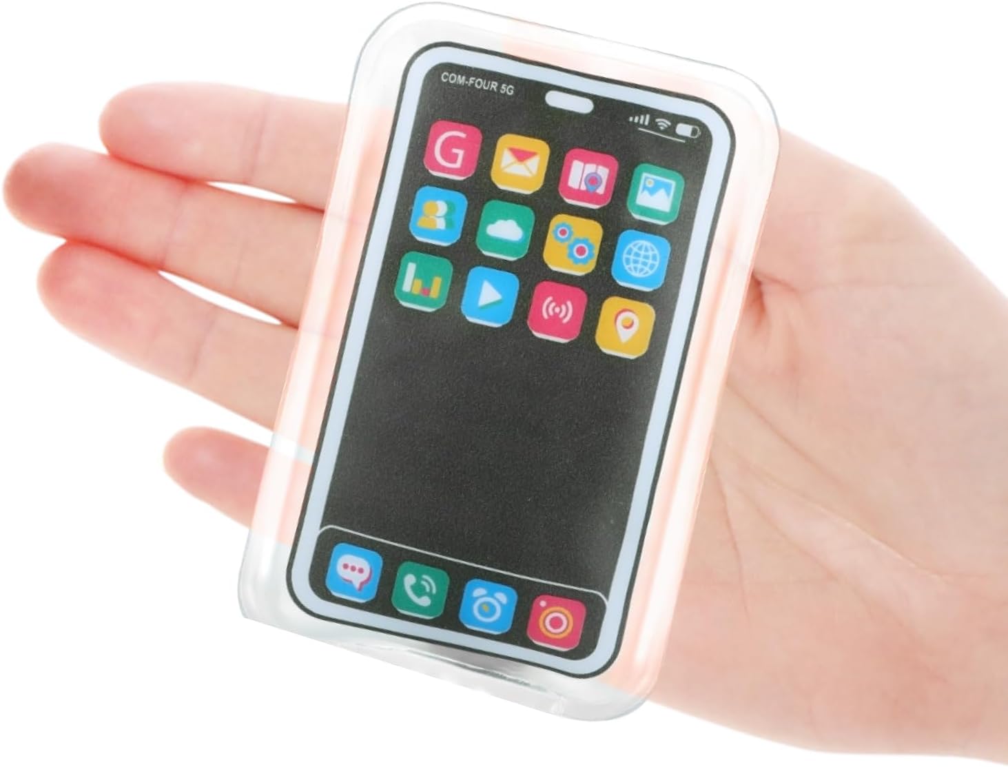 Thumbnail 6 de COM-FOUR® 4x chauffe-poche réutilisable façon smartphone (11,5 x 6,5 cm)