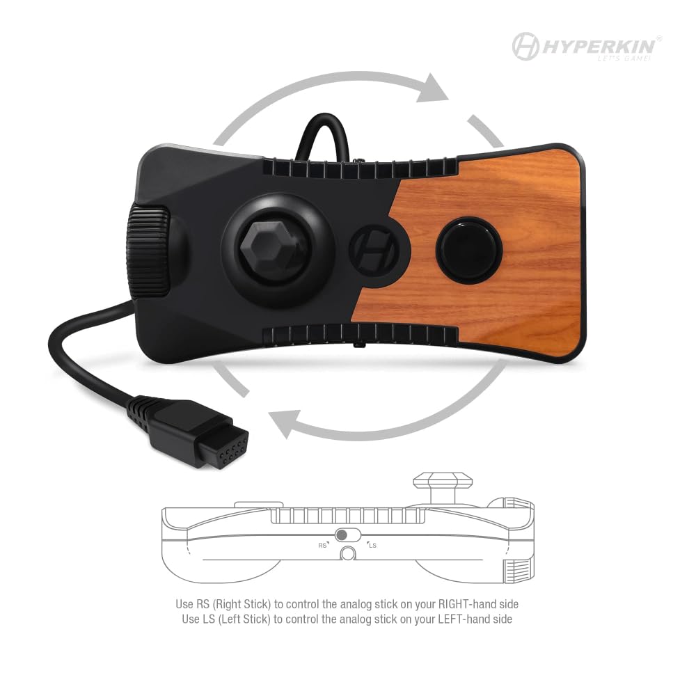 Detalle 2 de Hyperkin Ranger Premium Wired Gamepad for Atari 2600 / RetroN 77