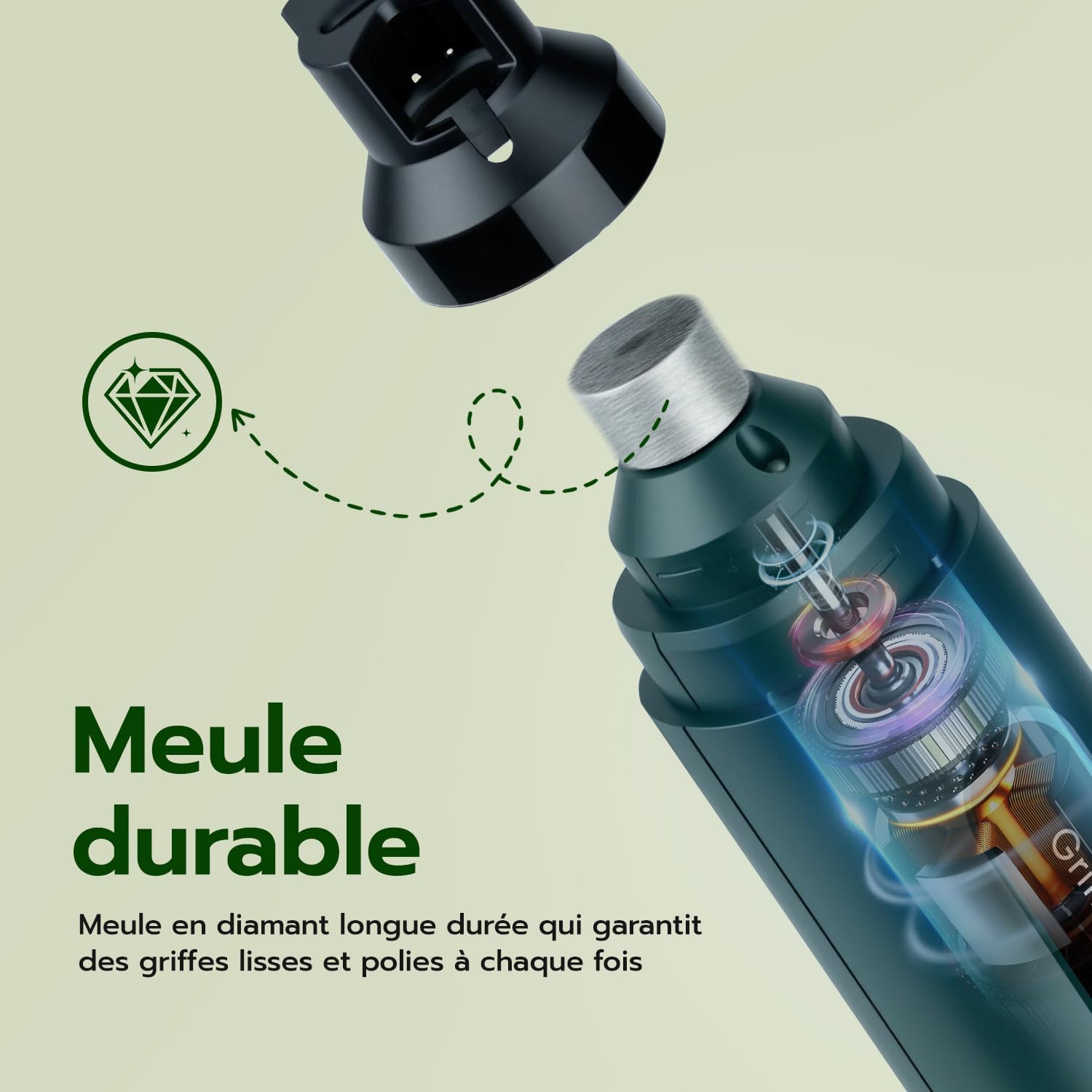 Detalle de Tolesum Lime à Ongles 5 vitesses ✂