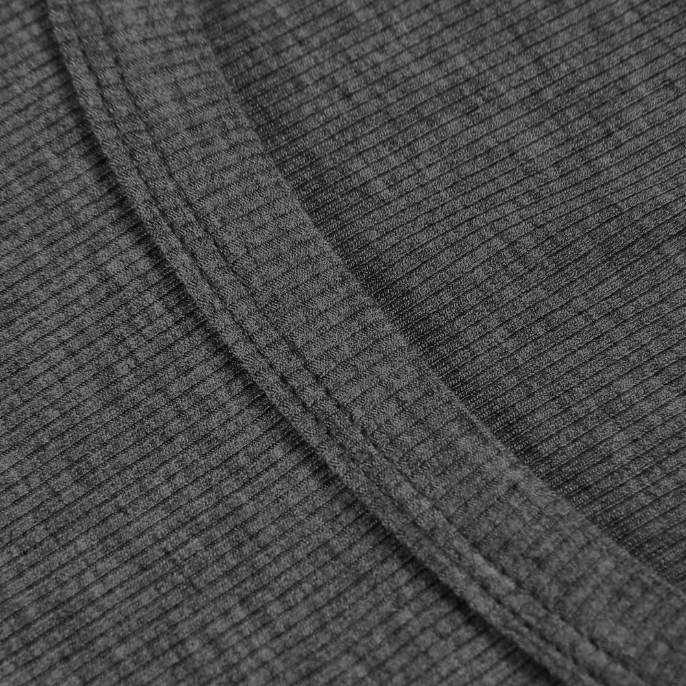 Detalle 2 de Roselux Womens Long Sleeve Ribbed Crewneck Top