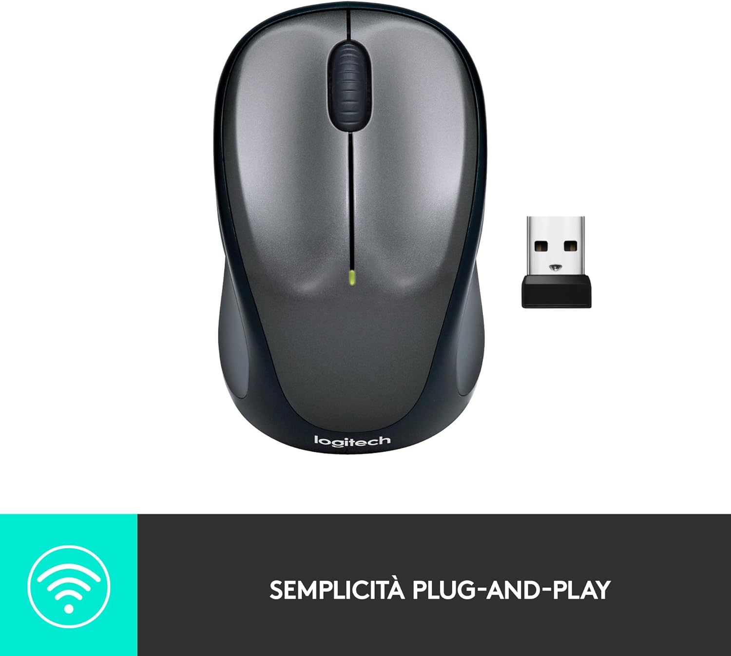 Thumbnail 4 de Logitech M235 Mouse Wireless: affidabilità wireless, complicità di viaggio e controllo preciso